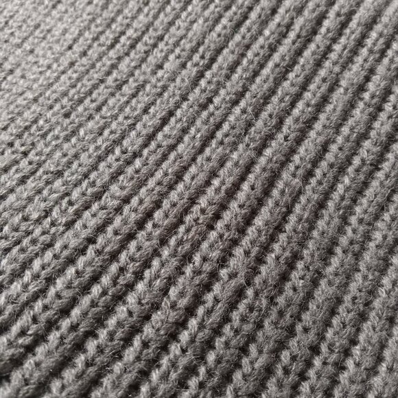 Rd Style Dark Olive Green Long Sleeve Crewneck Ribbed Knitwear Pullover Sweater - Picture 9 of 12